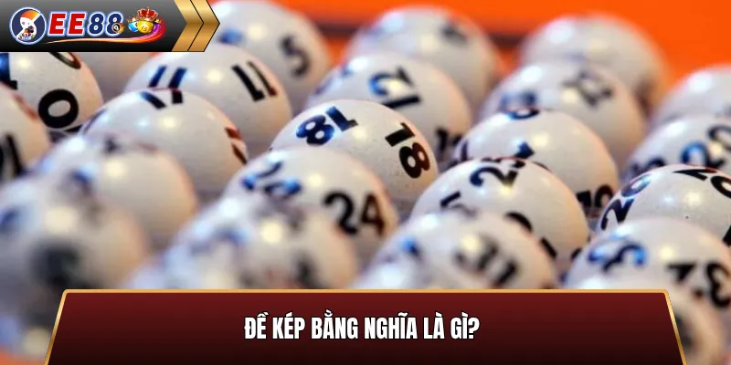 Đề kép bằng nghĩa là gì?