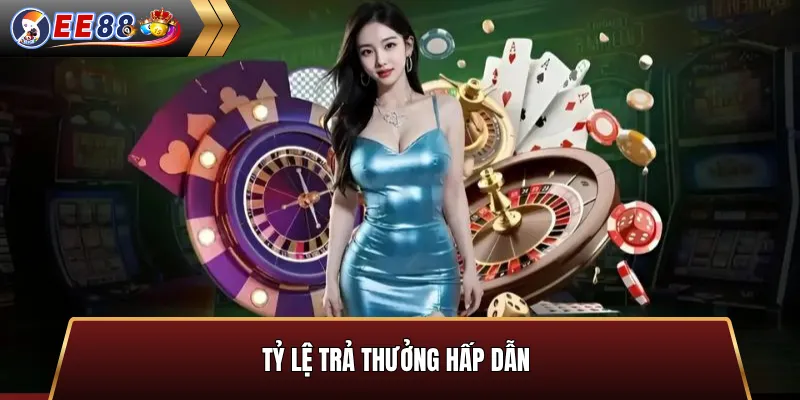 Tỷ lệ trả thưởng hấp dẫn