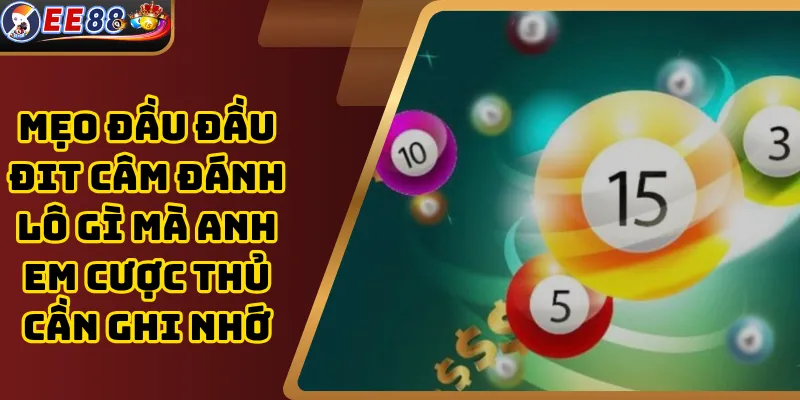 Mẹo Đầu Đầu Đit Câm Đánh Lô Gì Mà Anh Em Cược Thủ Cần Ghi Nhớ