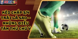 Kèo Chấp 3/4 Trái Là Sao – Những Điều Tân Thủ Chú Ý